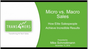 Micro vs. Macro Sales