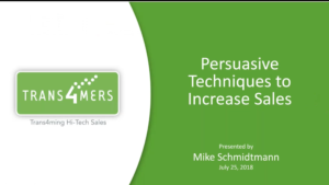 Persuasive Techniques to Increase Sales